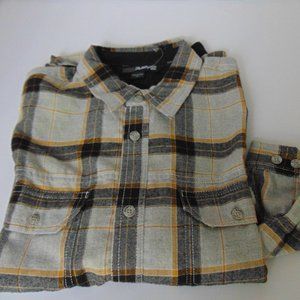 RUSTY Boys Plaid Shirt Size XL
